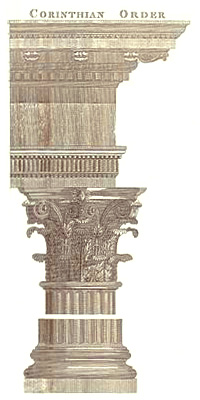 Corinthian Column Crown and Base