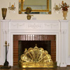 Colonial Revival fireplace installed by Hyer Family 1930